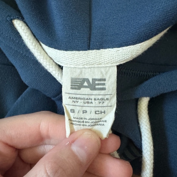 American Eagle Outfitters Blue Hoodie - Picture 3 of 3